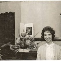 Lindy MacMiniman, graduation day 1963